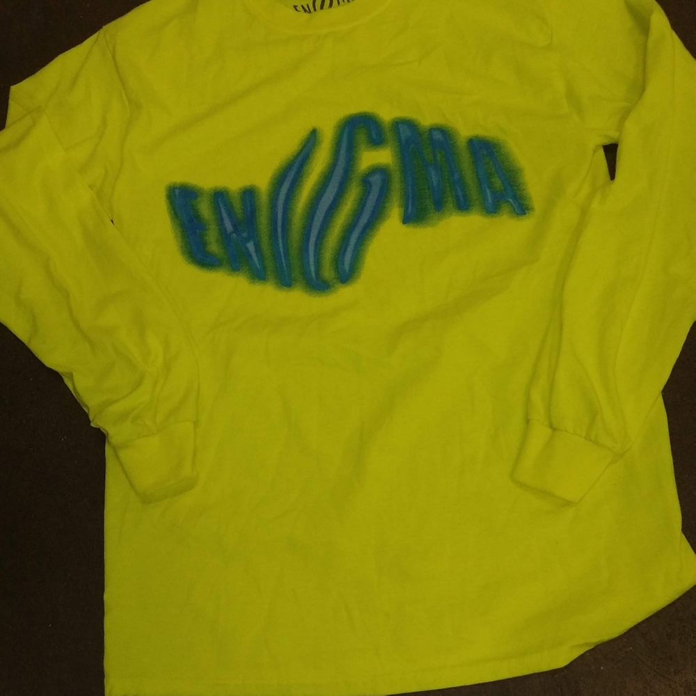 Rare Lady Gaga Enigma Las Vega Tour Neon L/S M